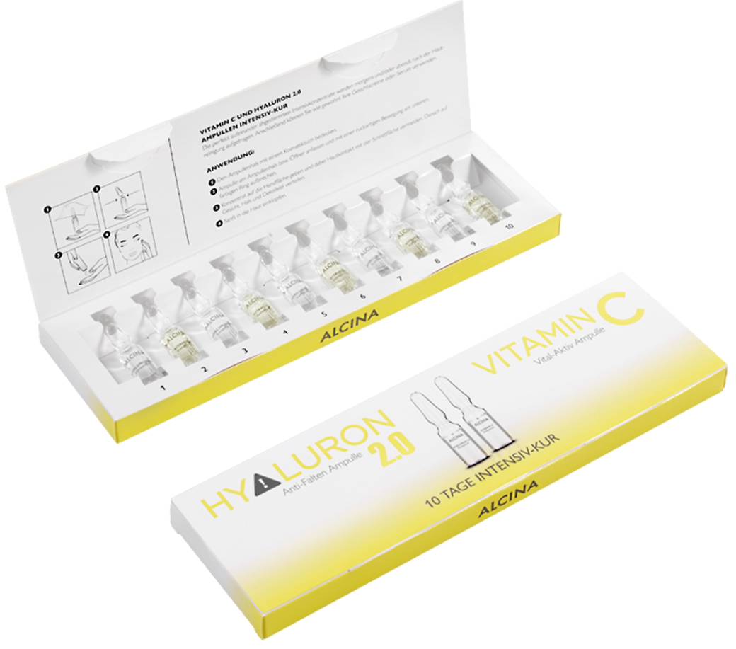 Alcina Hyaluron 2.0 Intensive Care Ampoules Just for you! 10 x 1 ml