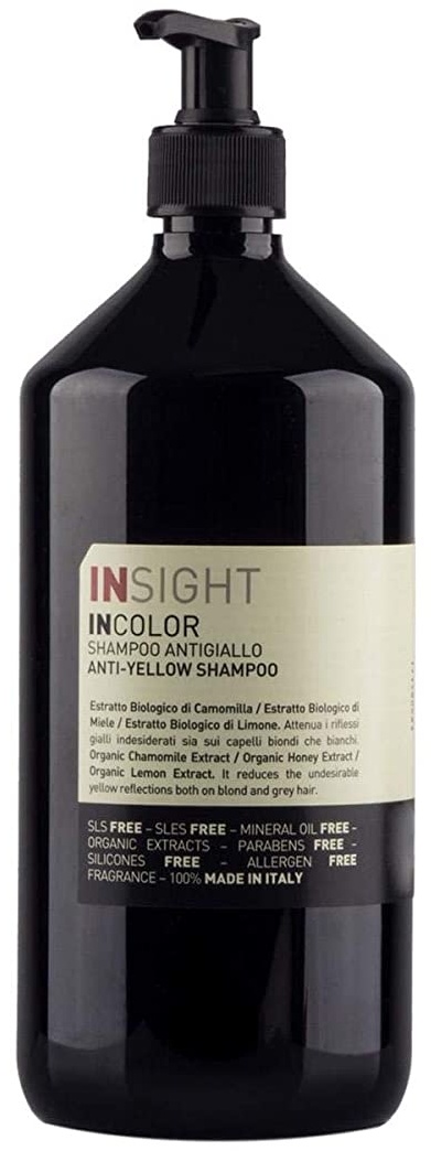 Insight Anti-Yellow Shampoo - šampon proti žloutnutí vlasů 900 ml