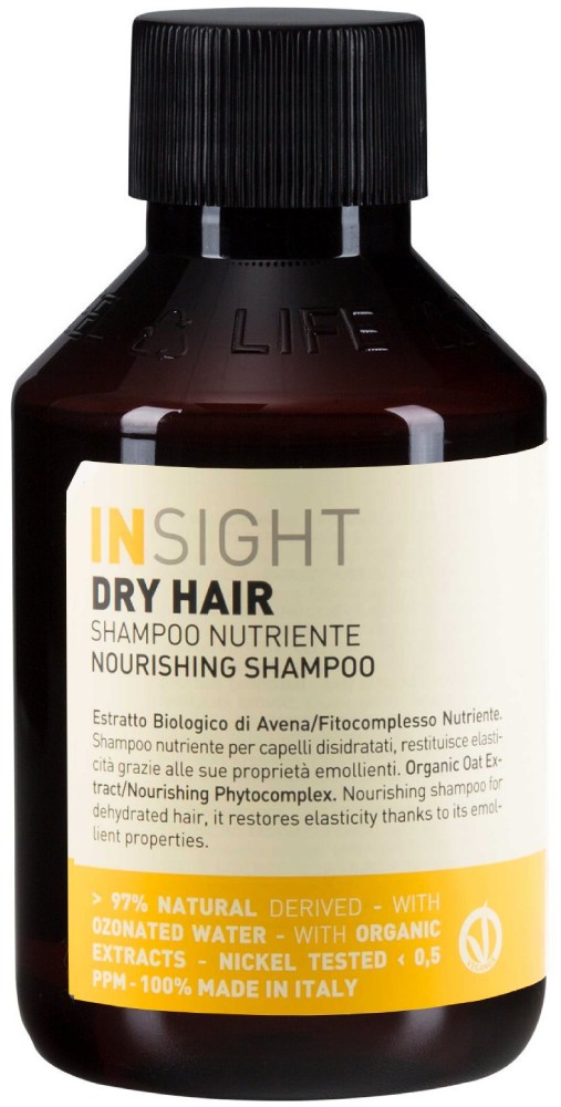 Insight Dry Hair Nourishing Shampoo - vyživující šampon pro suché vlasy 100 ml