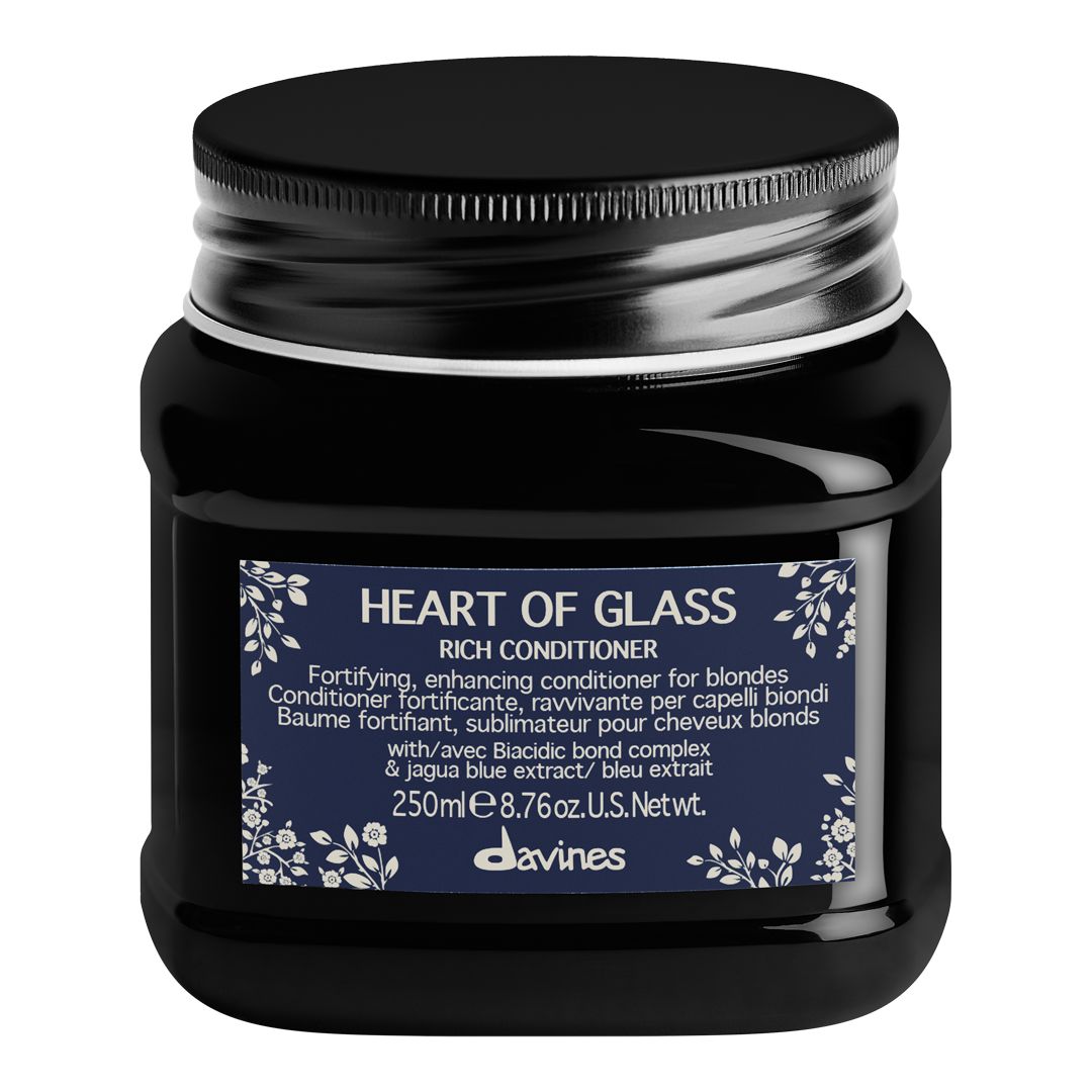 Davines Heart of Glass Rich Conditioner - pečující kondicionér pro blond vlasy 250 ml