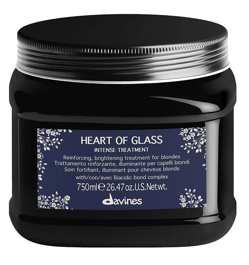 Davines Heart of Glass Intense Treatment - intenzivní kúra pro blond vlasy 750 ml