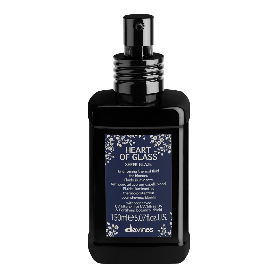 Davines Heart of Glass Sheer Glaze - rozjasňující fluid pro blond vlasy 150 ml