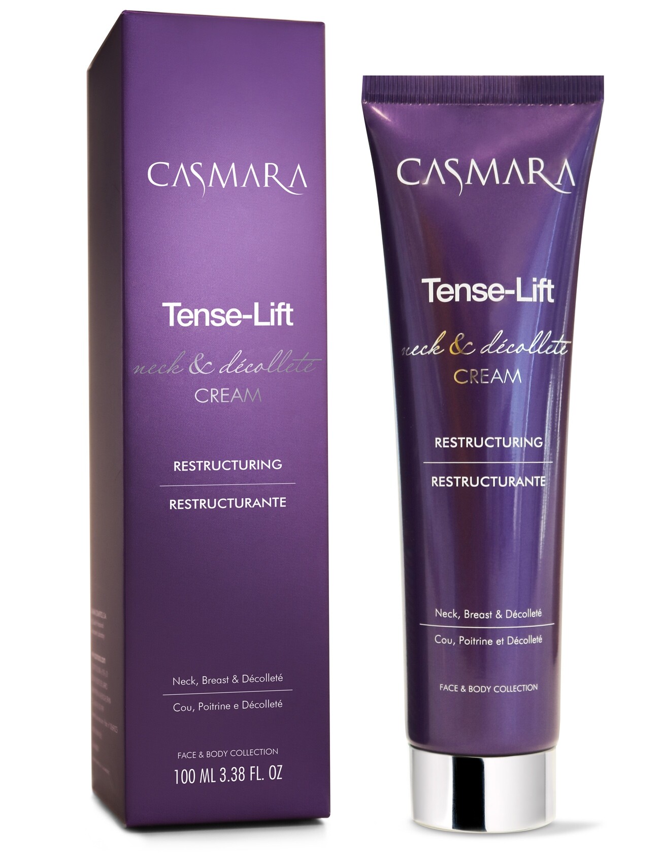 Casmara Tense-Lift Neck and Decollete Cream - zpevňující krém na krk, dekolt a poprsí 100 ml
