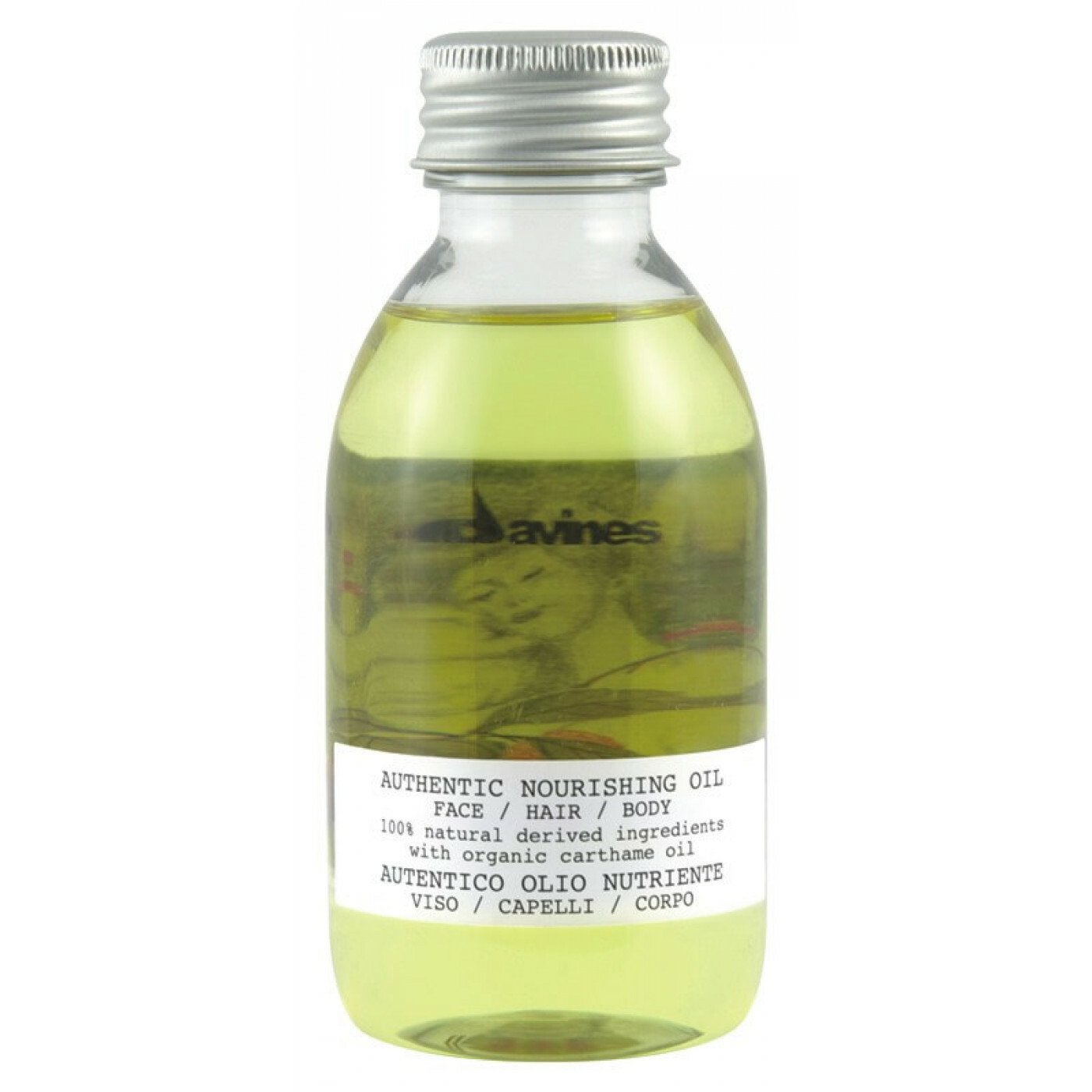 Davines Authentic Nourishing Oil - výživný olej na obličej vlasy a tělo 140 ml
