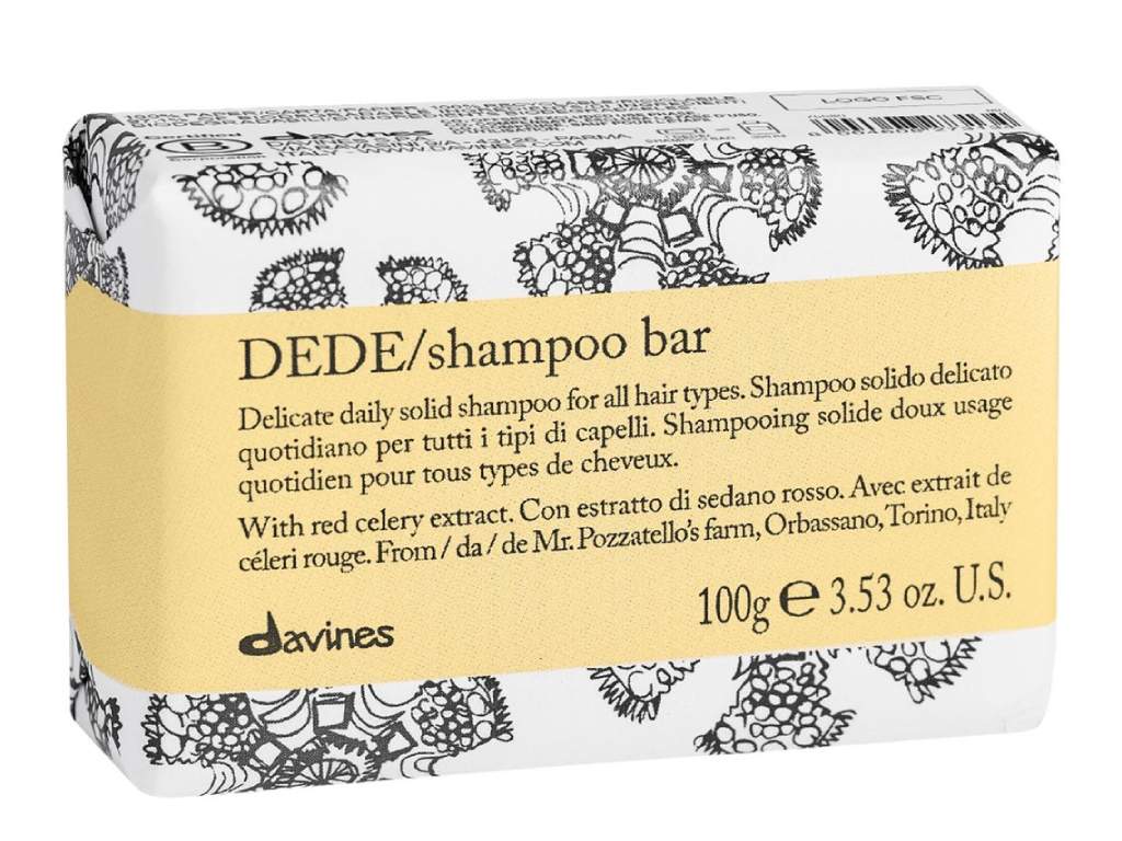 Davines Essential Haircare Dede Shampoo Bar – tuhý šampon pro všechny typy vlasů 100 g