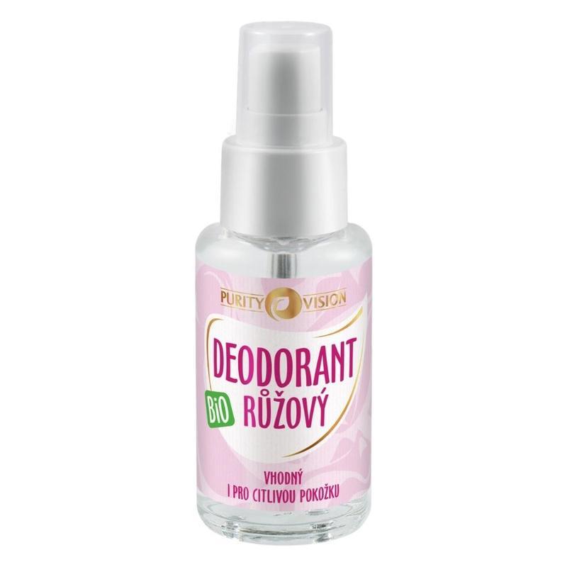 Purity Vision - bio růžový deodorant ve spreji 50 ml