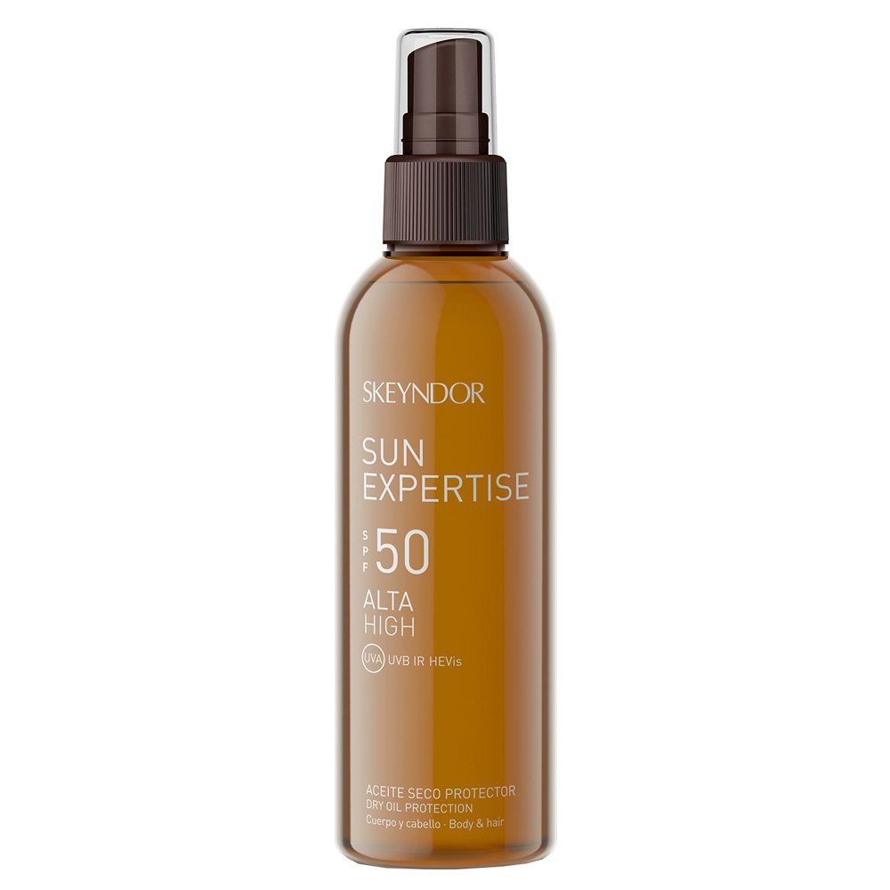 Skeyndor Sun Expertise Dry Oil Protection Body & Hair SPF50 – suchý olej na opalování 150 ml