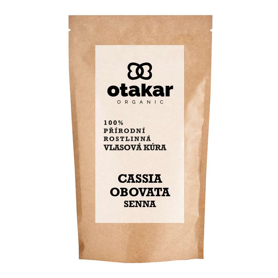 Otakar Organic - přírodní rostlinná kúra na vlasy CASSIA :-: 100 g - s obalem