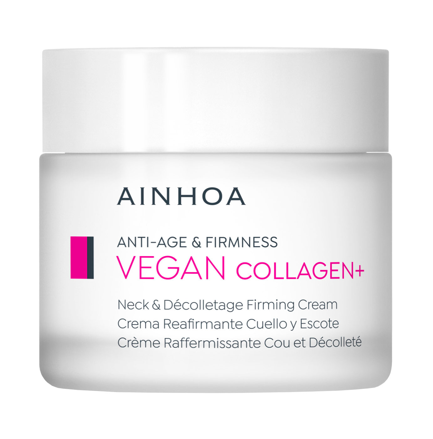 Ainhoa Vegan Collagen+ Neck Decolletage Cream - zpevňující krém na krk a dekolt 50 ml