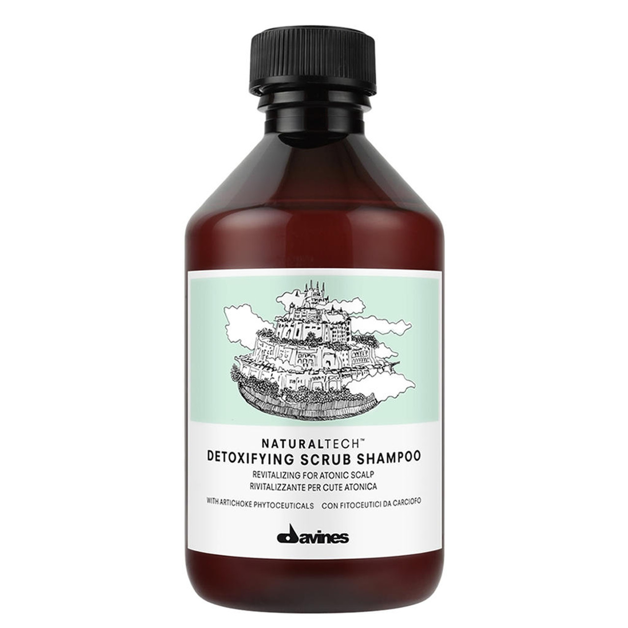 Davines Naturaltech Detoxifying Scrub Shampoo - detoxikační čisticí šampon 250 ml