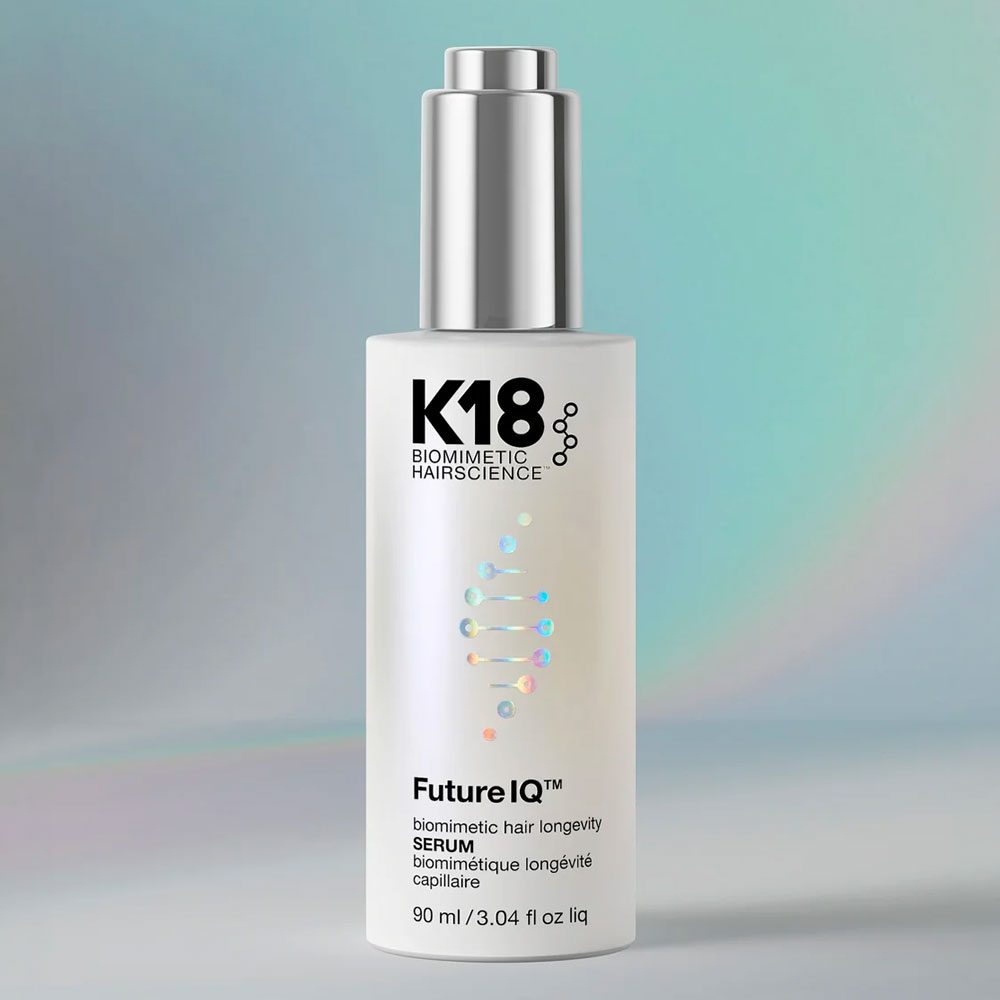 K18 Hair FutureIQ Biomimetic Hair Longevity Serum - sérum na pokožku hlavy proti vypadávání a šedivění vlasů 90 ml
