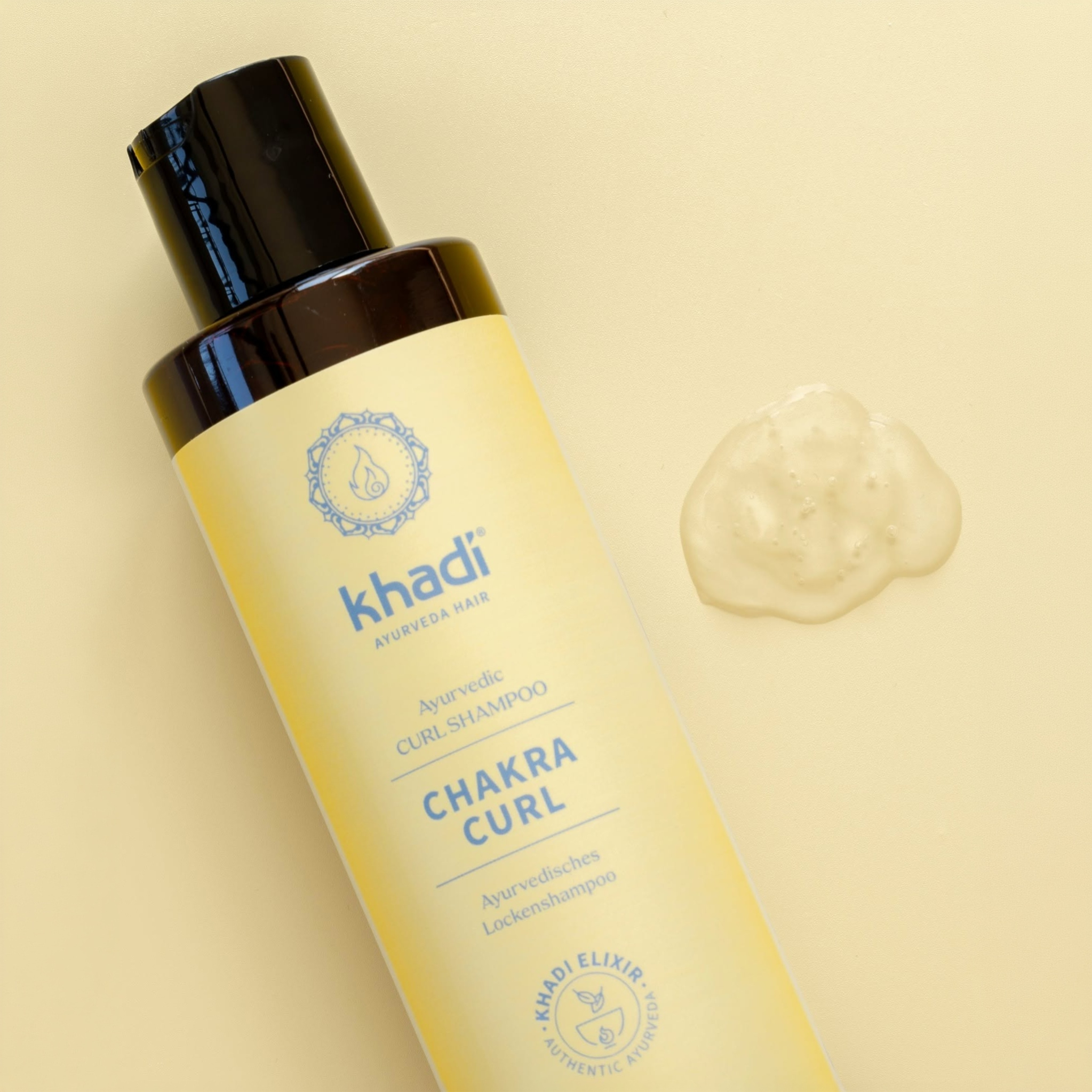 Khadi Chakra Curl Shampoo - přírodní šampon na kudrnaté vlasy 200 ml