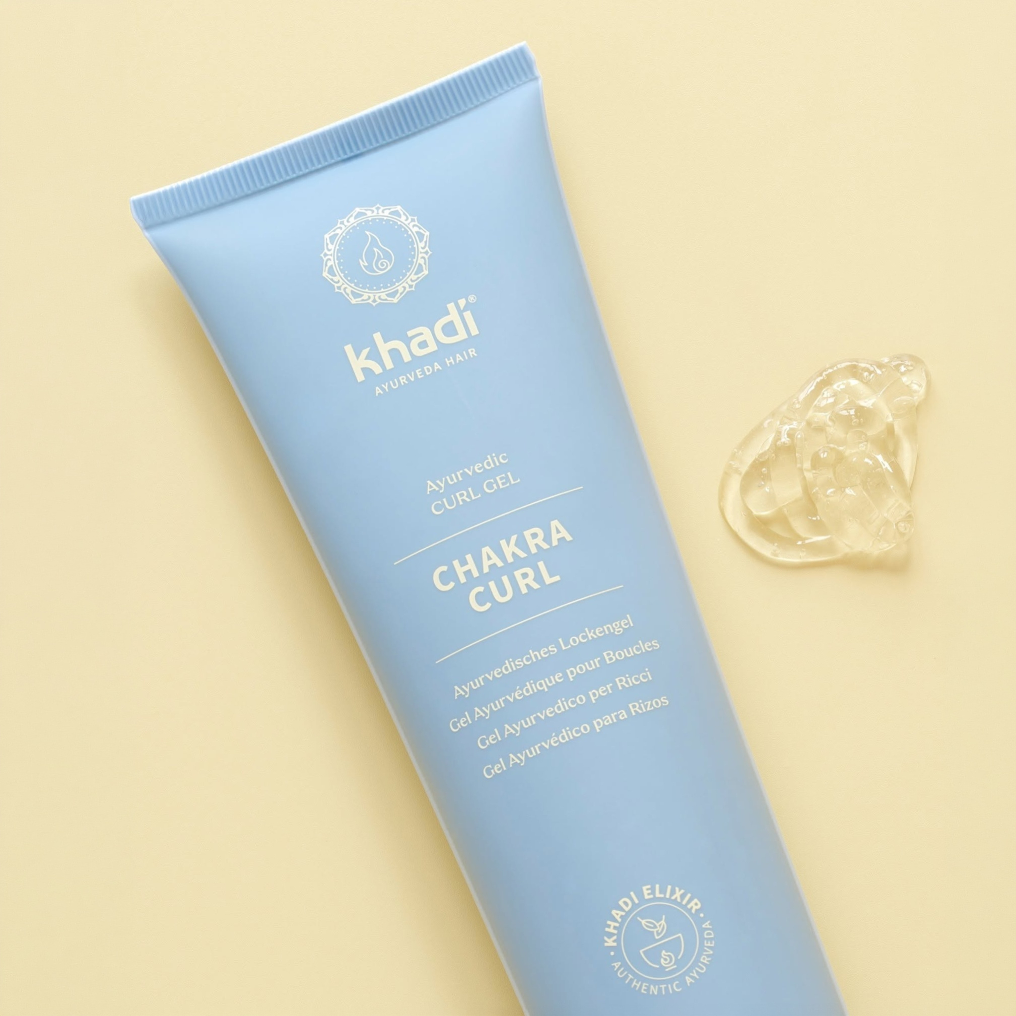 Khadi Chakra Curl Gel - gel na kudrnaté vlasy se silnou fixací 150 ml