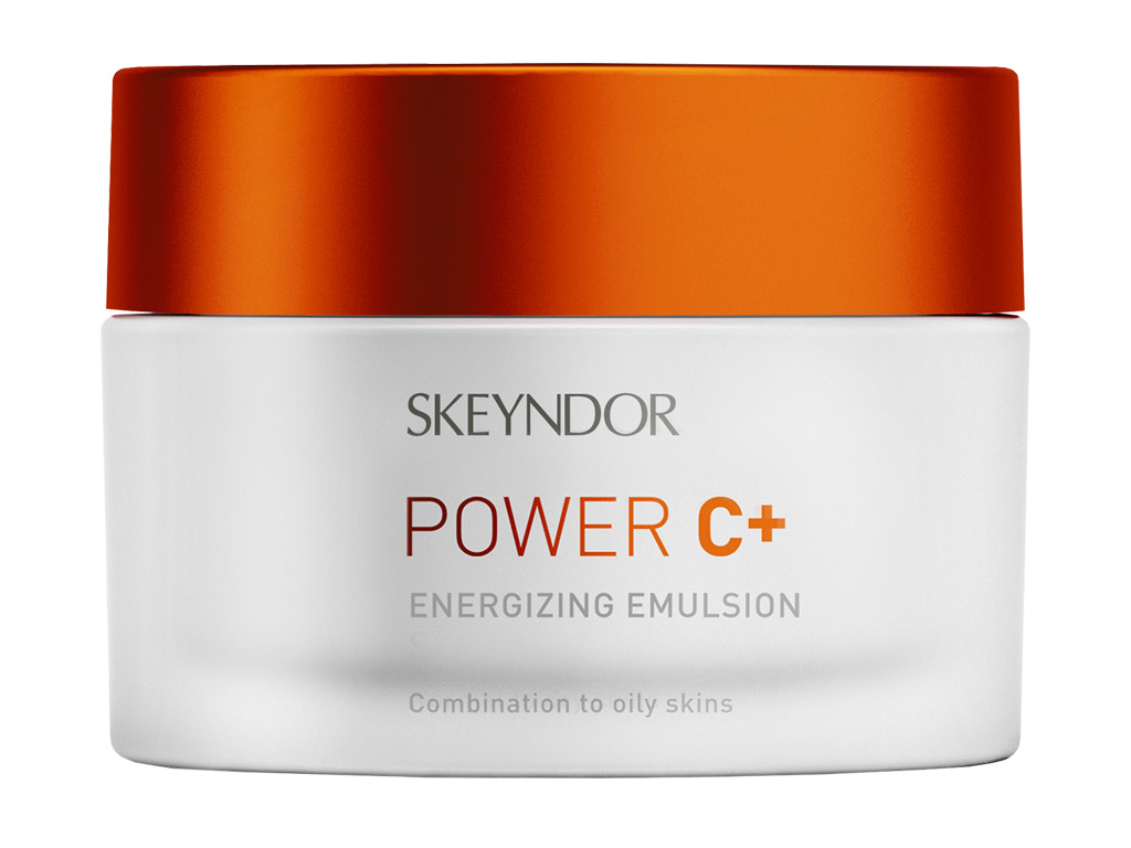 Skeyndor Power C+ Energizing Emulsion SPF15 – pleťová emulze s vitamínem C pro smíšenou a mastnou pleť 50 ml
