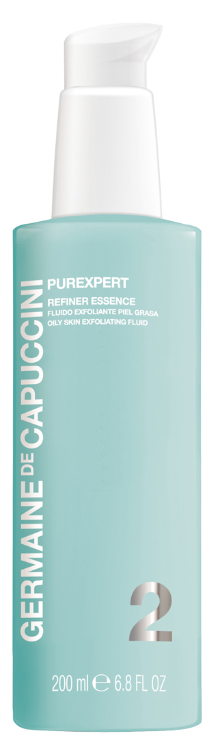 Germaine de Capuccini Purexpert Refiner Essence – exfoliační fluid/tonikum pro mastnou pleť 200 ml