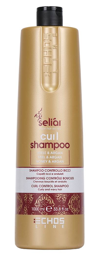 Echosline Seliar Curl Shampoo – šampon pro vlnité a kudrnaté vlasy 1000 ml