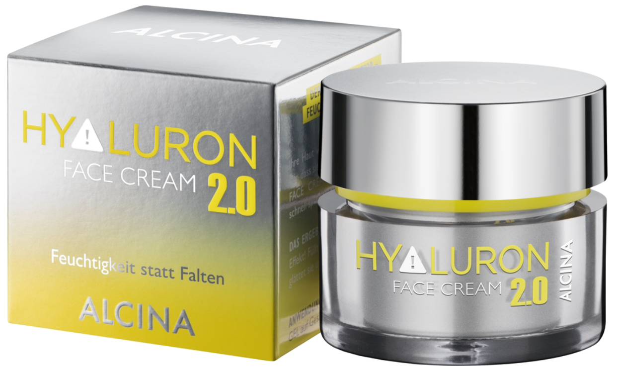 Alcina Hyaluron 2.0 - pleťový krém s kyselinou hyaluronovou 50 ml