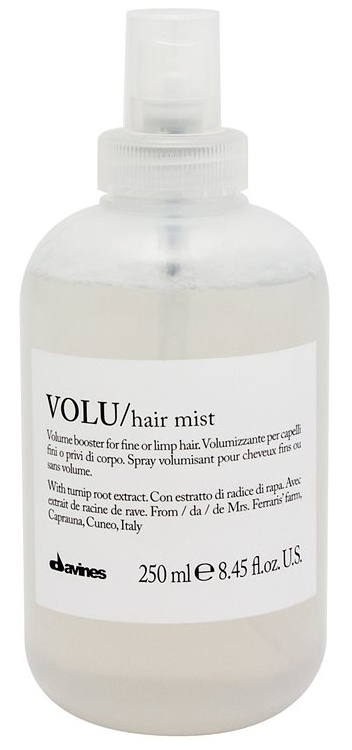Davines Essential Volu Hair Mist - bezoplachový sprej na podporu objemu od kořínků 250 ml