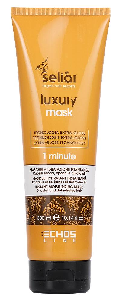 Echosline Seliar Luxury Intense Moisturizing Mask - hydratační maska pro suché a matné vlasy 300 ml