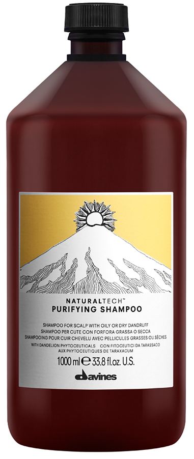 Davines Naturaltech Purifying - čisticí šampon proti lupům 1000 ml