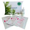 Ainhoa Vegan Collagen+ Mini Set - pleťové sérum 8 ml + pleťový krém 6 ml + noční pleťová maska 6 ml + pleťový koncentrát 2 ml