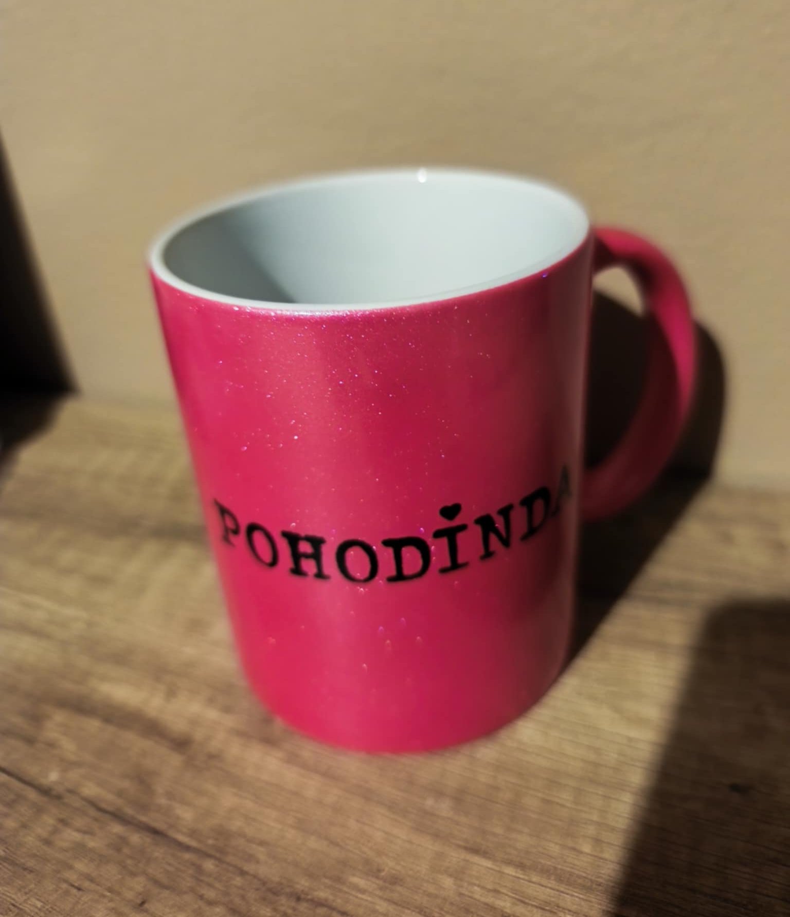 Třpytivé hrníčky