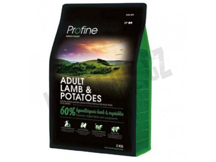 4338 new profine adult lamb potatoes 3kg tenesco cz