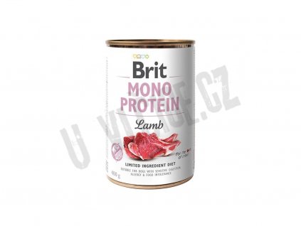 5433 brit mono protein lamb 400g