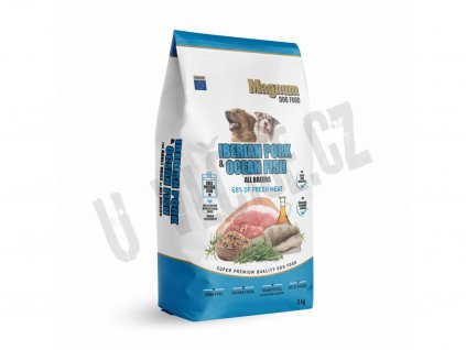 12354 magnum iberian pork ocean fish all breed 3kg