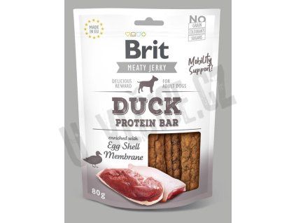 Brit Jerky Duck Protein Bar 80g