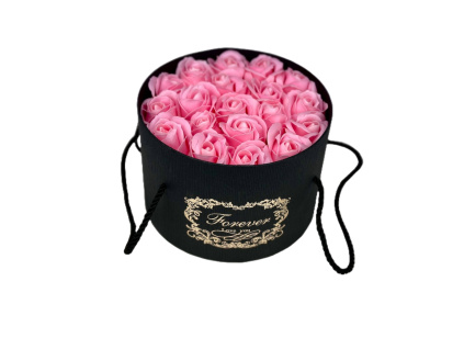 box mydlove kulaty pink