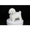 CutePets plyšový pes - biely - šteniatko 2C