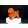 CutePets plyšový pes - hnedý - šteniatko 2D