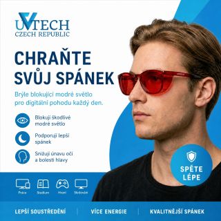 Trápí vás špatné usínání po večerním sledování televize nebo práci na počítači? 😴 Začněte chránit svůj spánek s našimi...