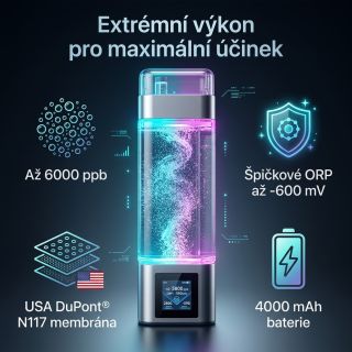 Víte, proč je čistý vodík označován za zázrak pro naše buňky? 🧬 Molekulární vodík je nejmenší a nejúčinnější antioxidant...
