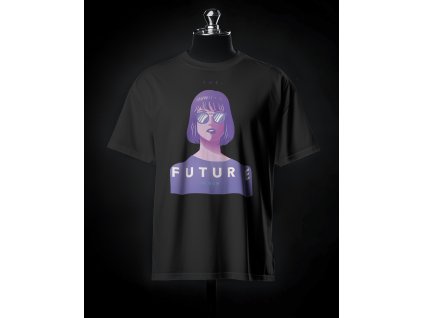 classic mannequin t shirt mockup black shirt standing on dark background highlighted illuminated shadows 0522