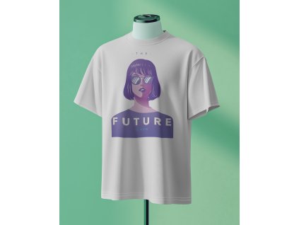 clean modern t shirt mockup on mannequin simple presentation with subtle shadows 0590