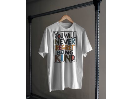 industrial rack tshirt mockup hanging on wooden hanger metal clothing stand soft shadow lighting minimal and urban display 0924