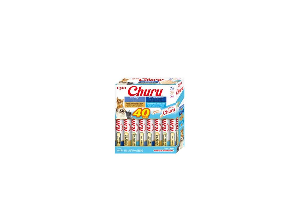 Churu Cat BOX Tuna Variety 40x14g