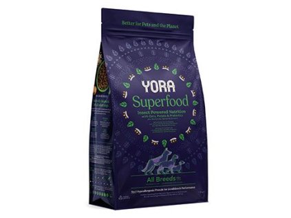 YORA Dog Adult z hmyzu Superfood All Breeds 1,5kg