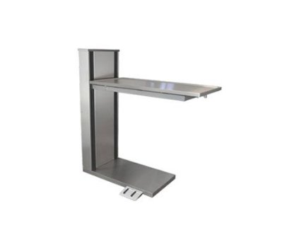 Stůl univerzální PURE Standing, nerez, elektrický