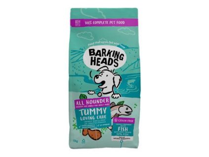 BARKING HEADS All Hounder Tummy Lovin' Care Fish 12kg