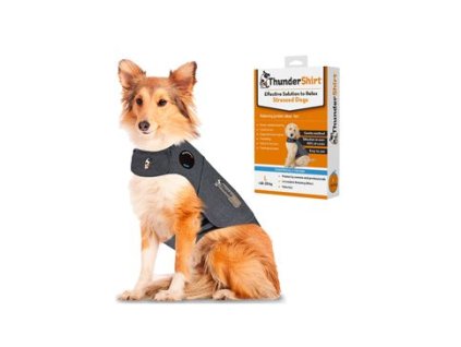 Vesta zklidňující ThunderShirt pro psy šedá L