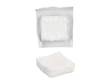 Kompres gáza 5x5cm sterilní 12v. typ17 KRUUSE 20ks