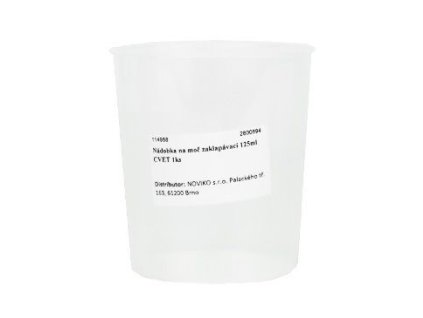 Nádobka na moč zaklapávací 125ml CVET 10ks