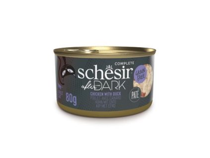 Schesir Cat konz. After Dark Paté kuře/kachna 80g