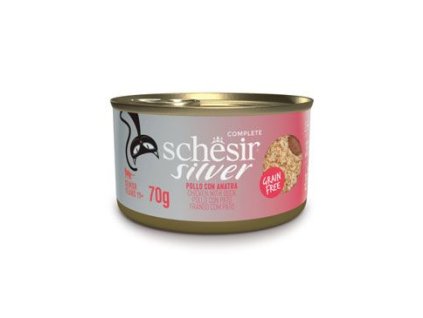 Schesir Cat konz. Senior Wholefood kuře/kachna 70g