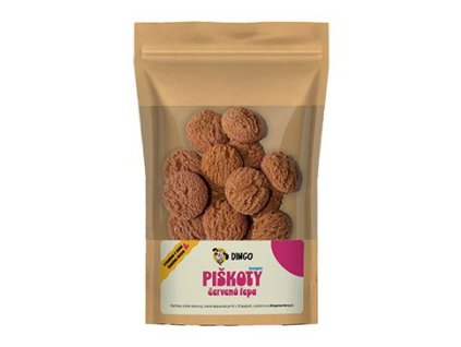 DINGO piškoty s červenou řepou bezlepkové 90g