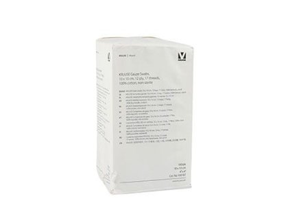 Kompres gáza 10x10cm nesteril 12v.typ17 KRUUSE 100ks