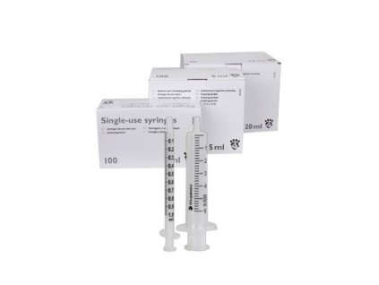 Stříkačka inj CVET VL 10ml 2-dílná Luer excentr. 100ks